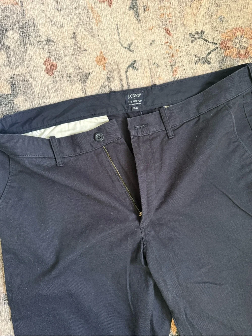 J. Crew tailored straight